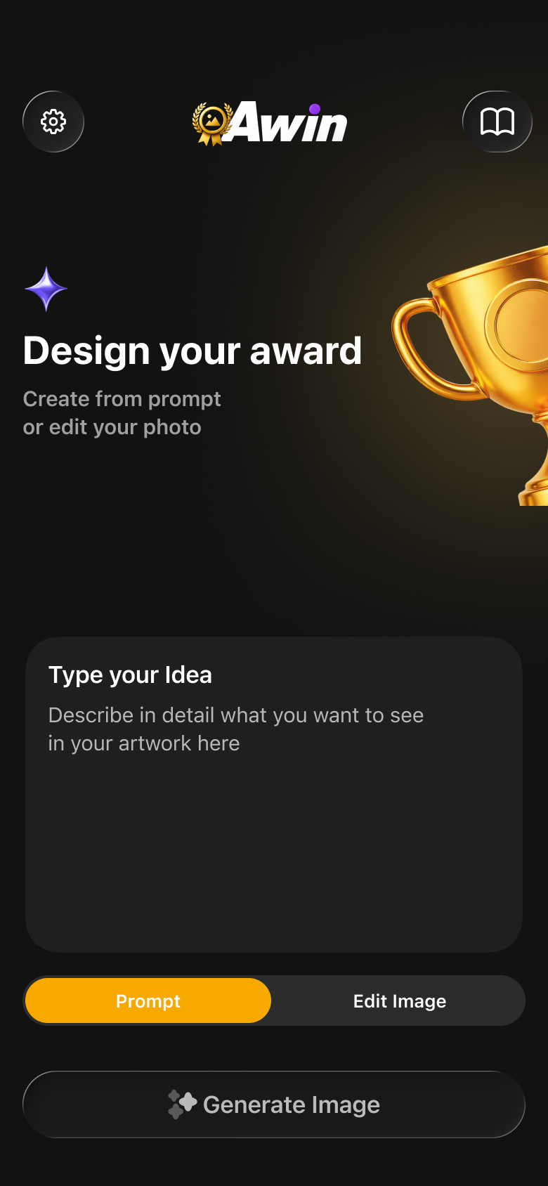 AwardWin app preview